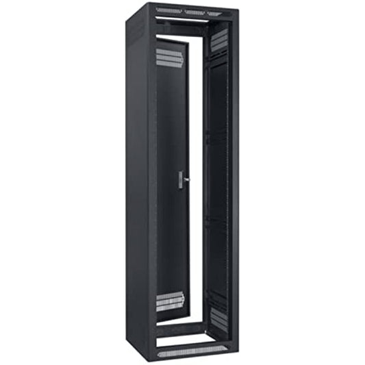 Lowell LER Rack-Enclosed, 32in Deep, 2-Pair Adj Rails