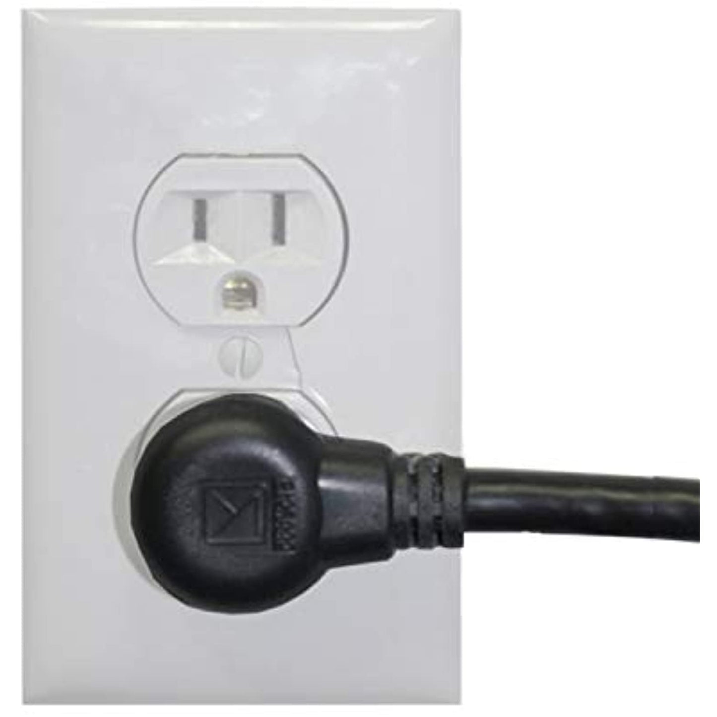 Lowell IEC-24-90RX10 IEC Power Cord, 24-Inch, 90-Degree Right Plug, 10-Pack