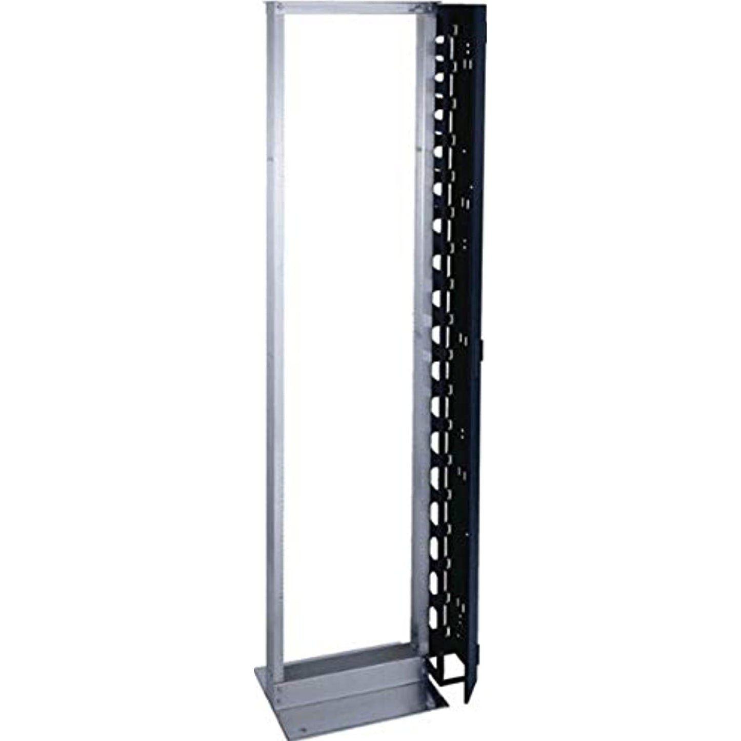 45 Rackspace Aluminum Relay Rack Size: 83.75" H x 19" W x 15" D, Finish: Silver