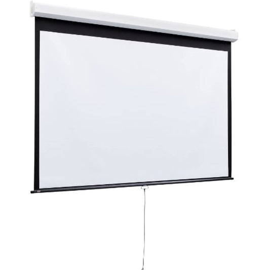 Matte White Luma with AutoReturn Manual Screen - NTSC Format Size: 6' Diagonal