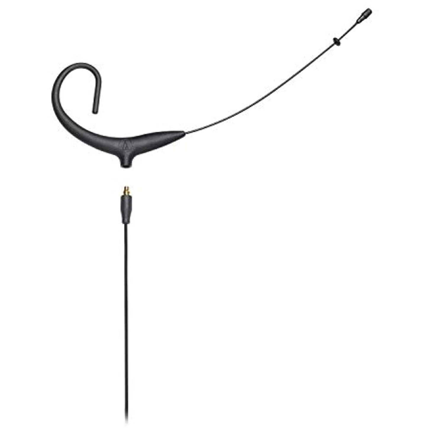 Audio-Technica BP892xCLM3 Compatible with Sennhesier Transmitters, Omnidirectional Earset with Detachable Cable, Locking 3.5mm Connector, Black