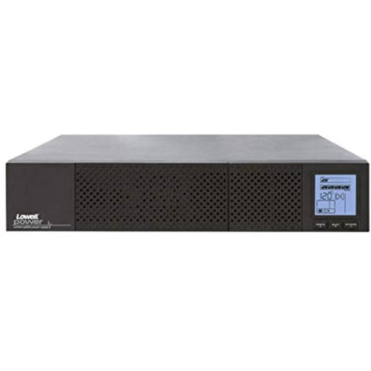 Lowell UPS8-2200 Line Interactive UPS 2200VA (2000W) with 4-Point Rail Kit, 2U, Tower Pedestals