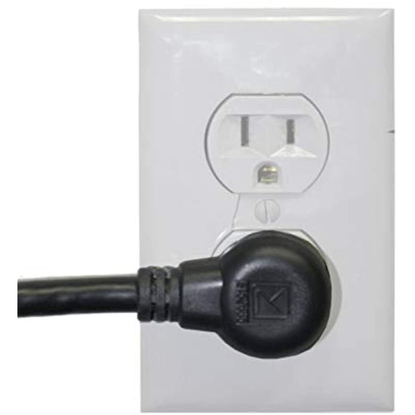 Lowell IEC-12-90LX10 IEC Power Cord, 12-Inch, 90-Degree Left Plug, 10-Pack