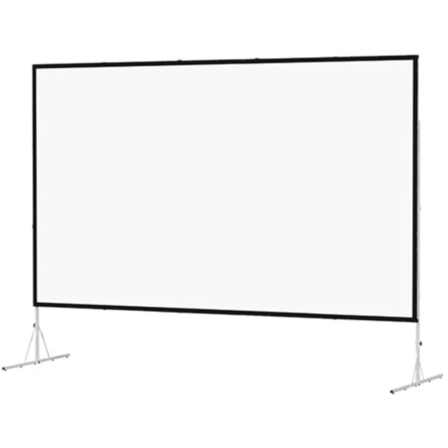 Fast Fold Black Portable Projection Screen Viewing Area: 83" H x 144" W