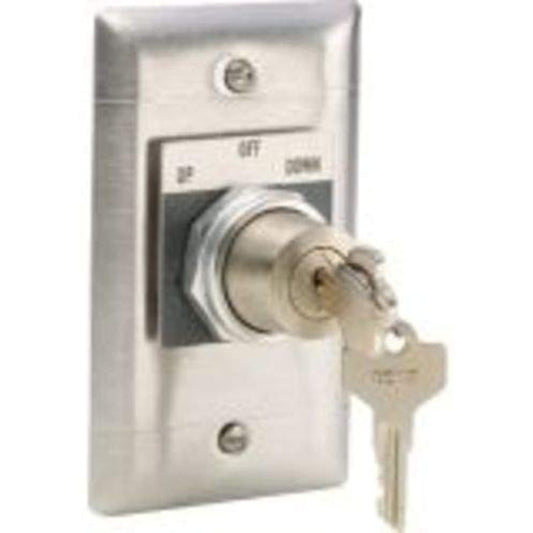 Draper SP-KSM-3-Position Key Switch (Momentary) - Projector Screen, Projector Lift