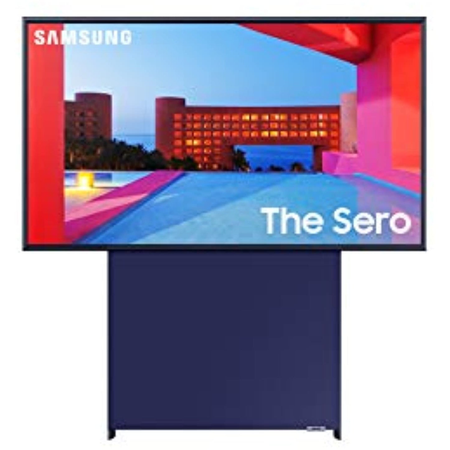 SAMSUNG 43" Class The Sero QLED LS05 Series TV - 4K UHD Quantum HDR Smart TV with Alexa Built-in (QN43LS05TAFXZA, 2020 Model)