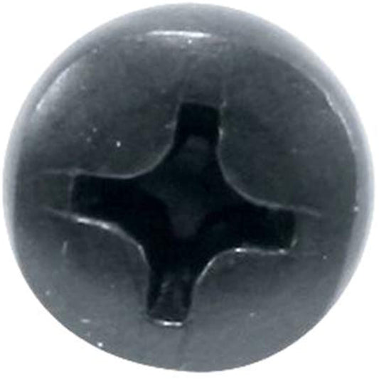 Middle Atlantic 100 Piece 6MM Rack Screws, Black