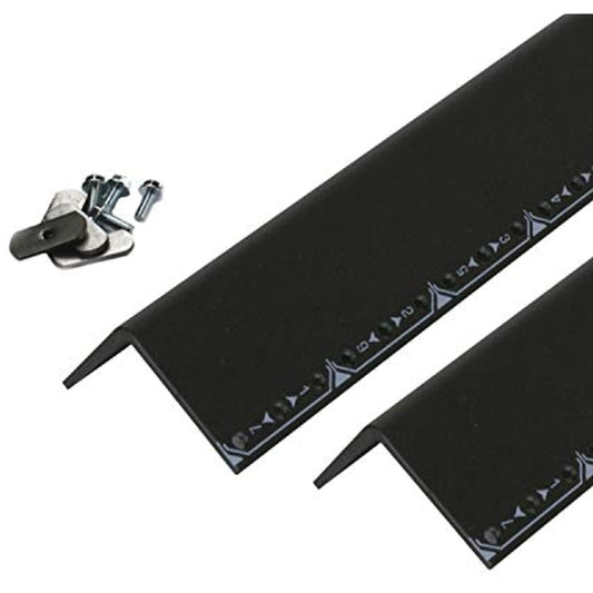 Lowell RRD-12 12U Rack Rails for 23 Inch Wide Rack, Pair