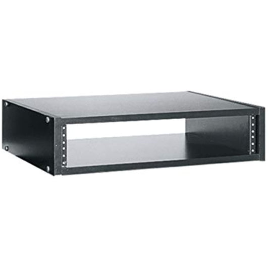 Middle Atlantic Products RK2 Series Rack - 2 Rack Spaces, Black Wood Grain Laminate