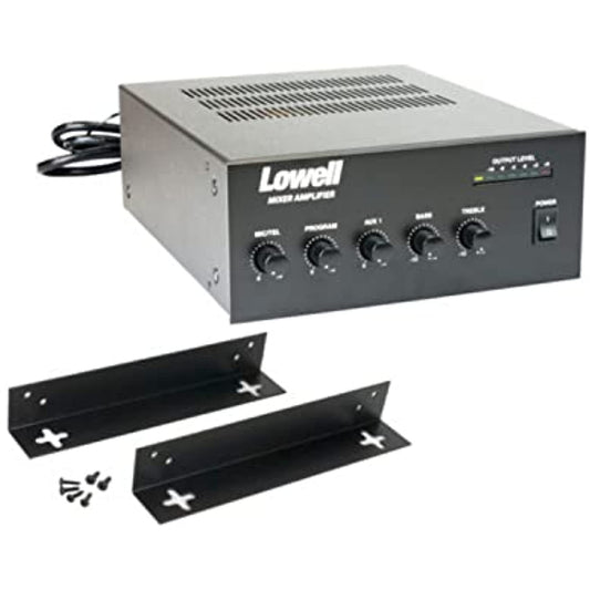 Lowell MA30-WK Mixer with 30W Amplifier, Wall-Mount