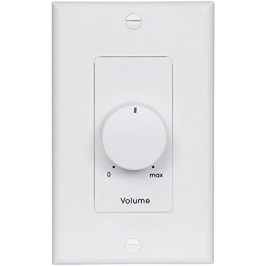 Lowell 100LVC-PA-DW 100 Watt 25/70/100 Volt Remote Volume Control (White)