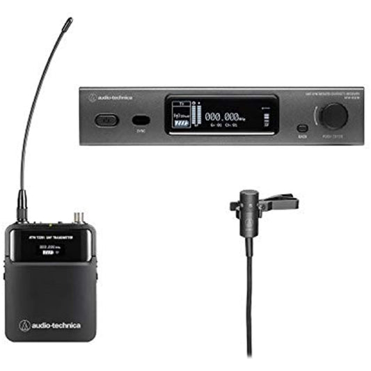 Audio-Technica ATW-3211N/831 Wireless Lavalier Microphone System - DE2 Band