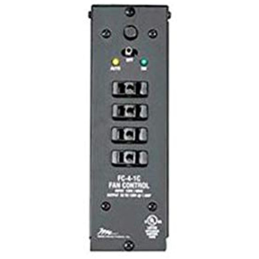 Middle Atlantic Products FC-4-1CA Thermostatic Fan Control, Black