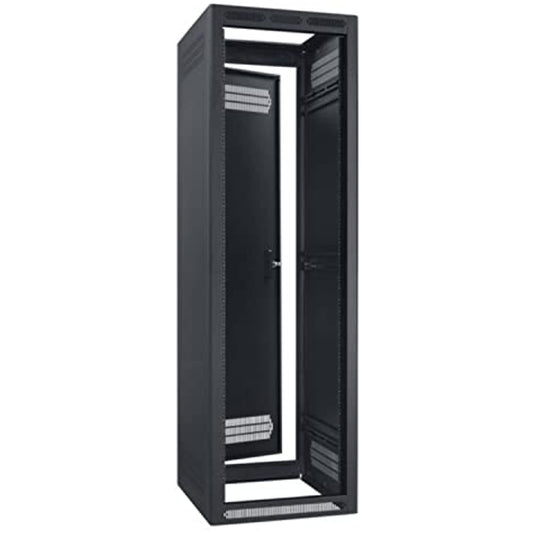 Lowell LER-4032 Enclosed Rack with Rear Door, 40 x 32 Inch