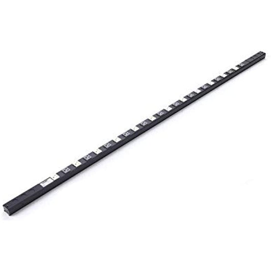 Lowell ACS-1524-2C Power Strip, 15A, 2-Circuits 24 Outlets, Pigtails