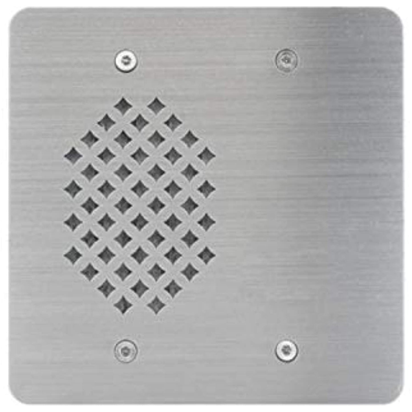 Lowell VRI-2G-4525 Vandal-Resistant Intercom Station, 2-Gang, SS, 45 Ohm, 25V Transformer