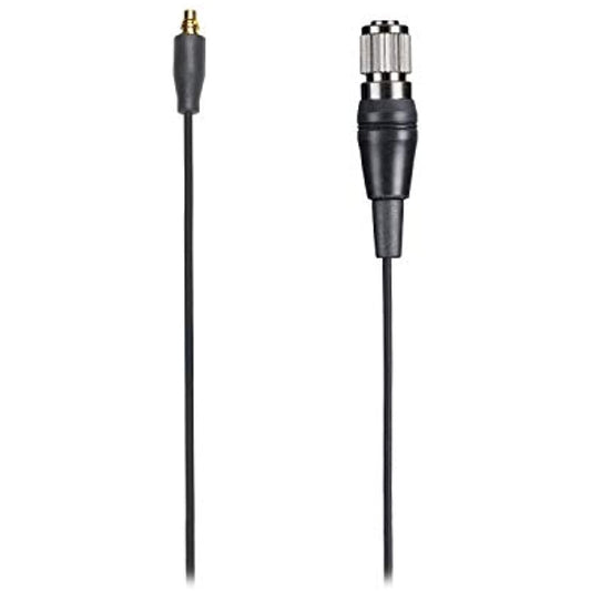 Audio-Technica BPCB-cH Headworn Wireless Microphone Cable, Screw-Down 4-Pin Connector, Black