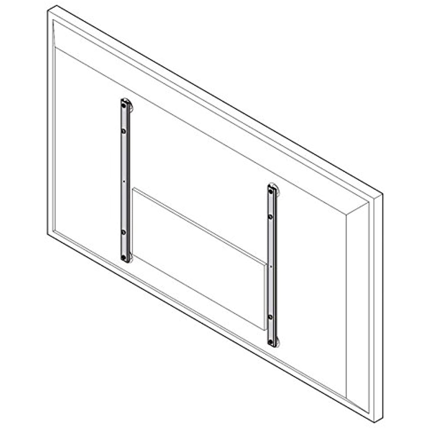 Chief Mfg.Thinstall Hardware Mount Black (FHB3037)