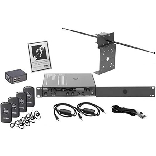 Listen Technologies LS-54-216 Listen iDSP Prime Level II Stationary RF System (216 MHz), Provides Outstanding Audio Performance for Your Business or Venue