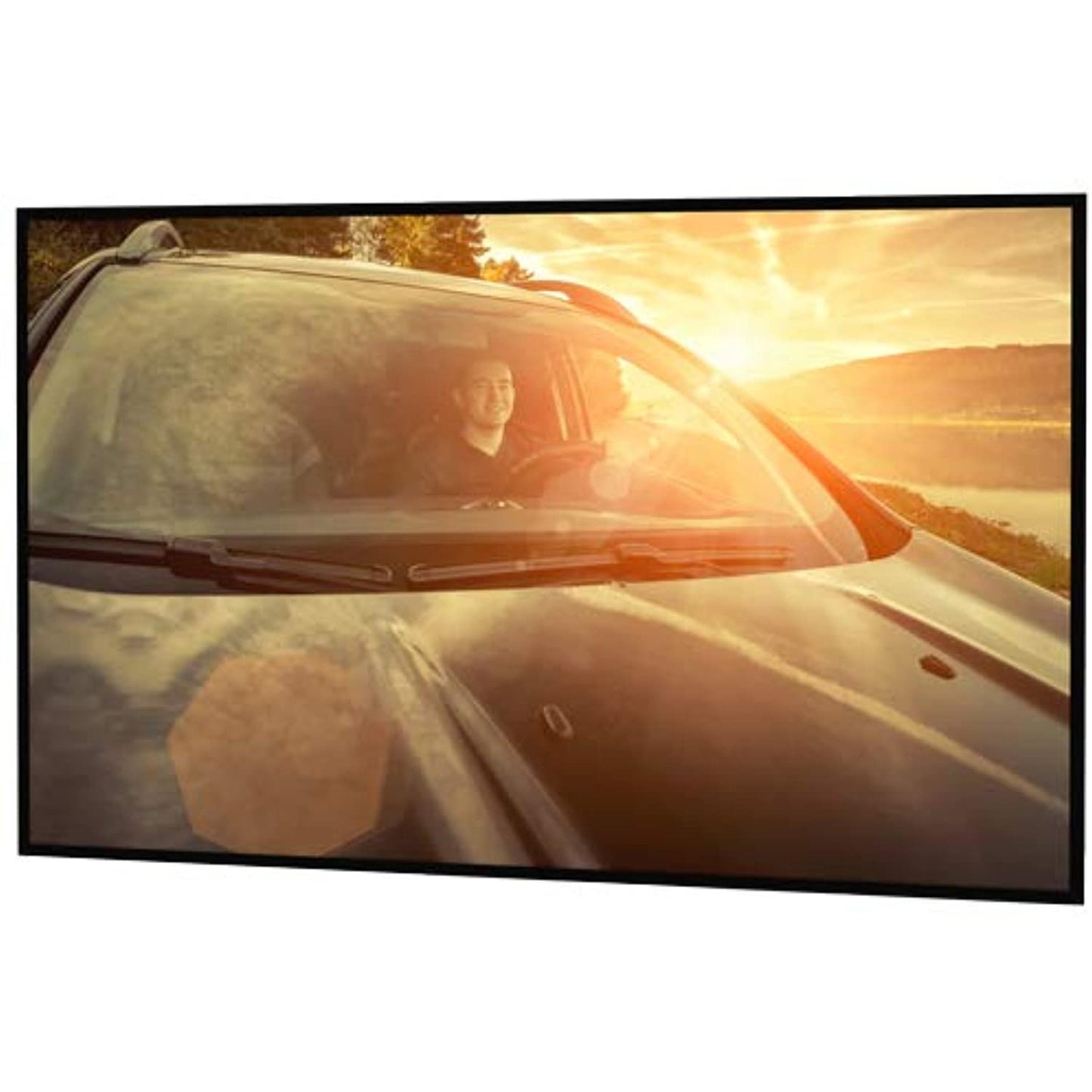 Da-Lite Polacoat HDTV Format - Projection screen (rear) - 193 in ( 490 cm ) - 16:9 - Da-Glas - matte black