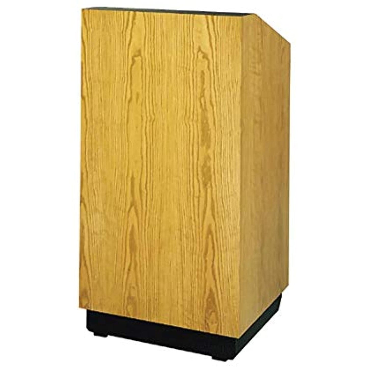 Da-Lite 42" Lexington Multi-Media Lectern with Rectilinear Design Deluxe Sound and Veneer Finish