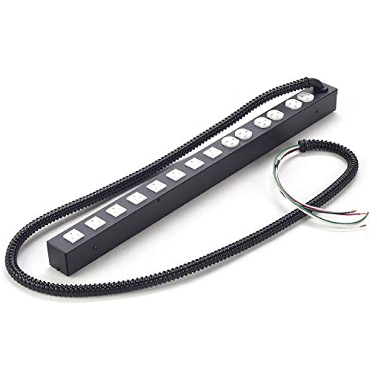 Lowell ACS-2014-2C-HW Power Strip, 20A, 2 Circuits, Hardwired