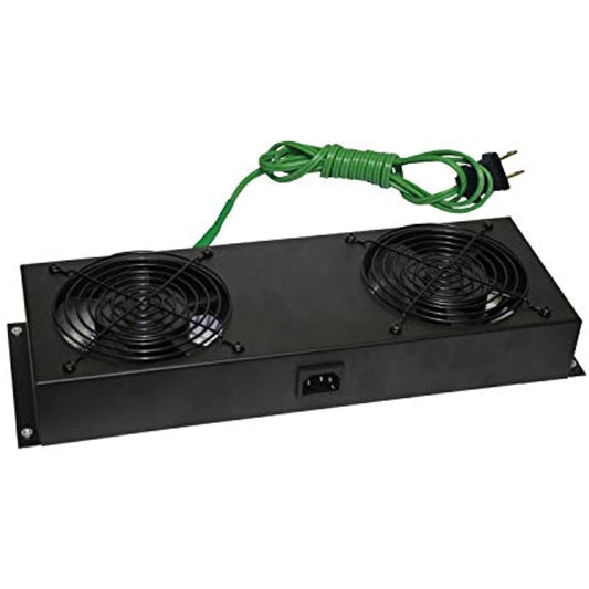 Lowell FW2-RDT Whisper Rear Door Fan Panel, Thermo-Cord, 2 Fans