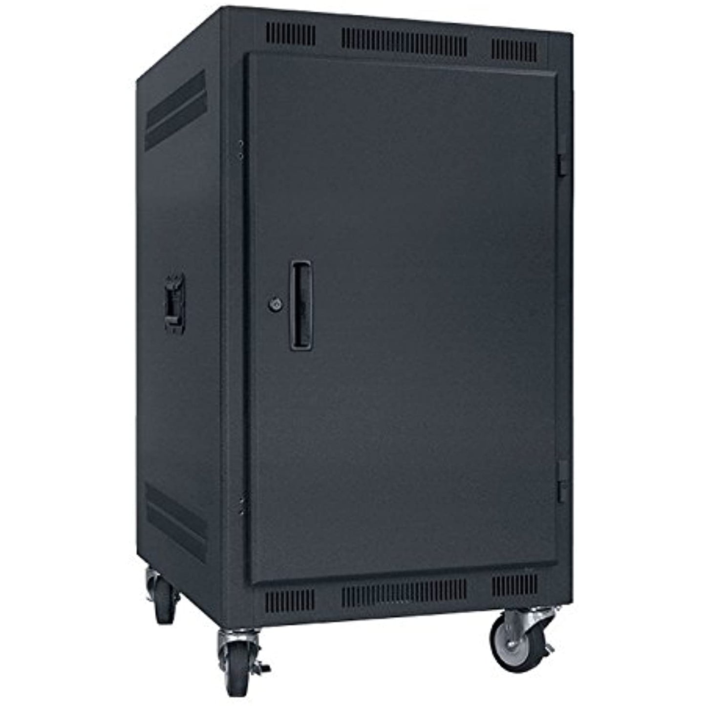 Lowell LPR-1427, 14U Portable Rack with Solid Door