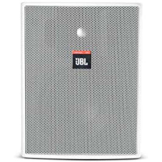 JBL Professional C25AV-LS-WH Compact Indoor Outdoor 5.25-Inch Life Safety Application Loudspeaker, White