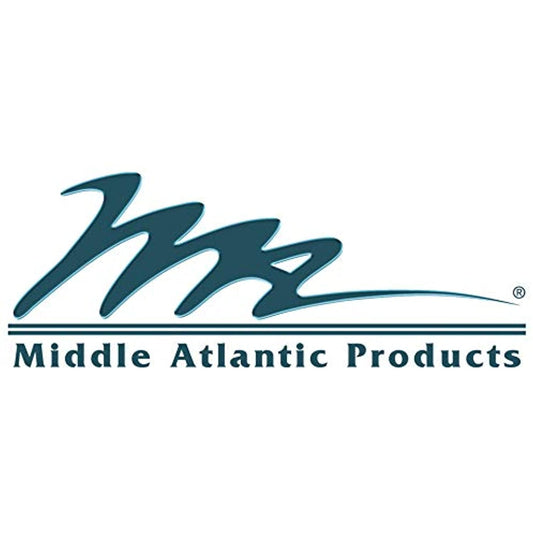 Middle Atlantic Rack Cable Management Angled Lacing bar - Black - 17" (Pack of 4)
