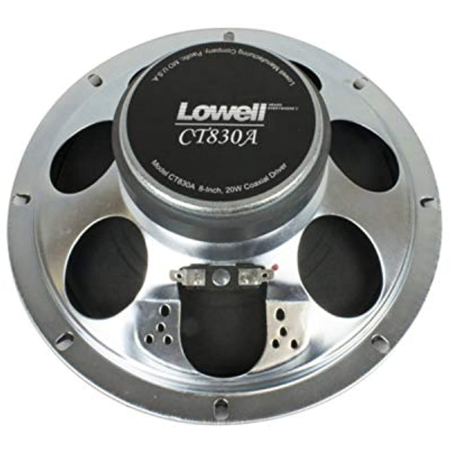 Lowell CT830A 8-Inch 20-Watt Coaxial Speaker Driver, Single Unit