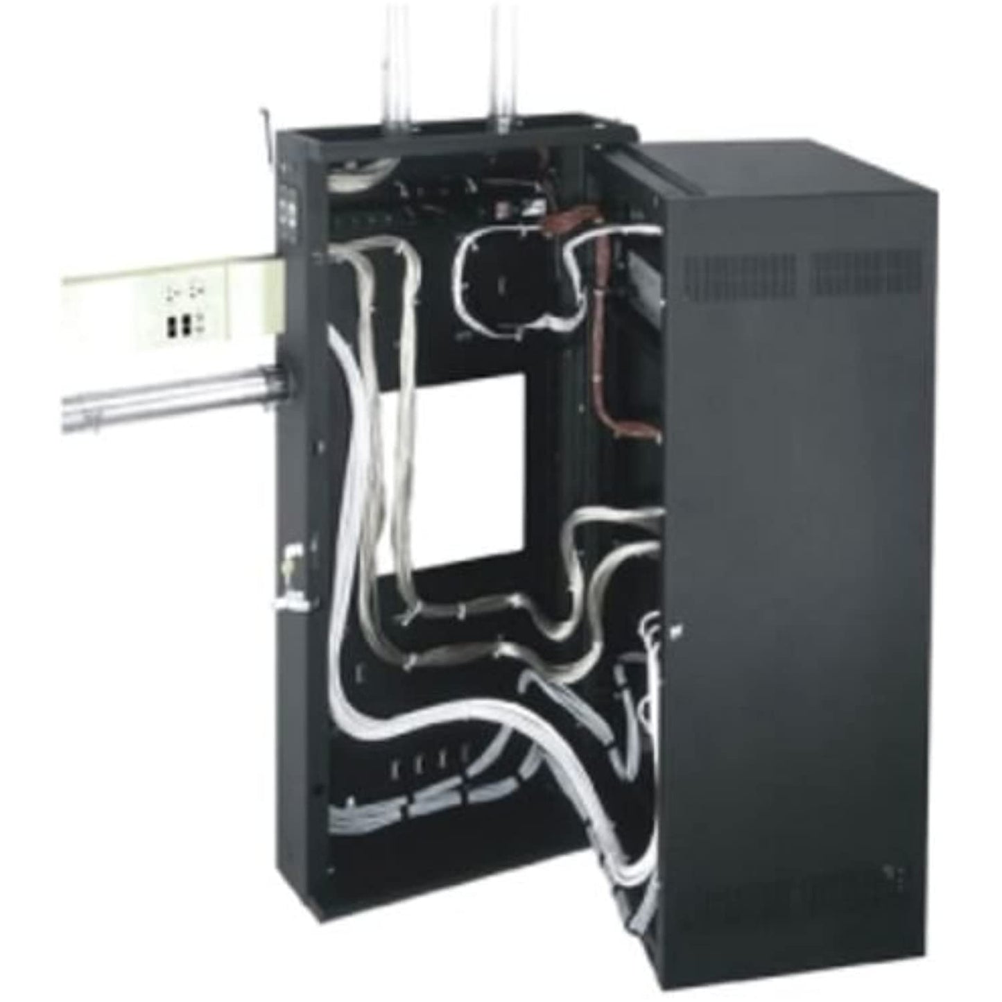 Middle Atlantic DWR Series Space Data Wall Rack with Plexi Door Rack Spaces: 24U Spaces, Depth: 24"