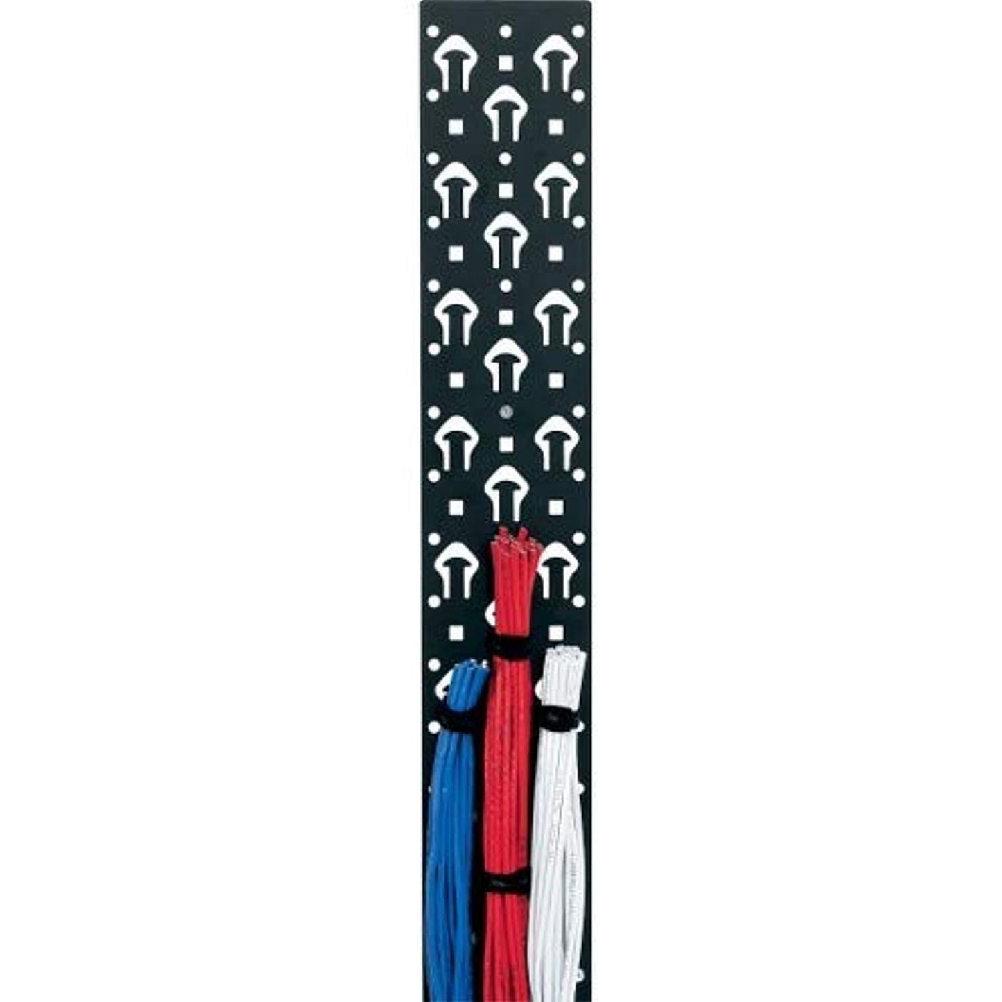 Middle Atlantic Rack Lacer Strip - Black Powder Coat - 54U (Pack of 6)