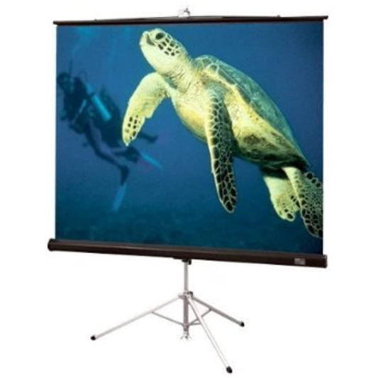 Matte White Diplomat / R Portable Screen - 50" x 50" diagonal AV Format Size: 50" x 50"