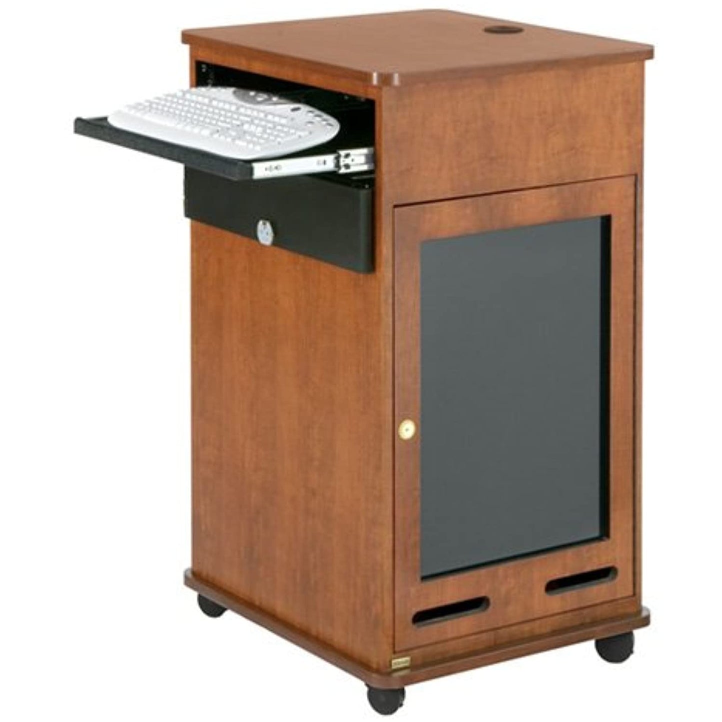 Rack Equipment Cart Finish: Cherry Veneer