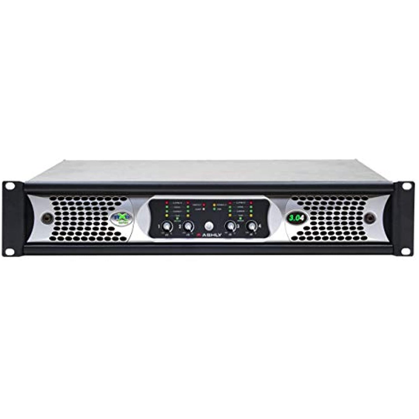 Ashly Audio ASH-NE4250PE 4 Channel Network Enabled Amplifier with DSP 4 x 250W at 4 Ohms