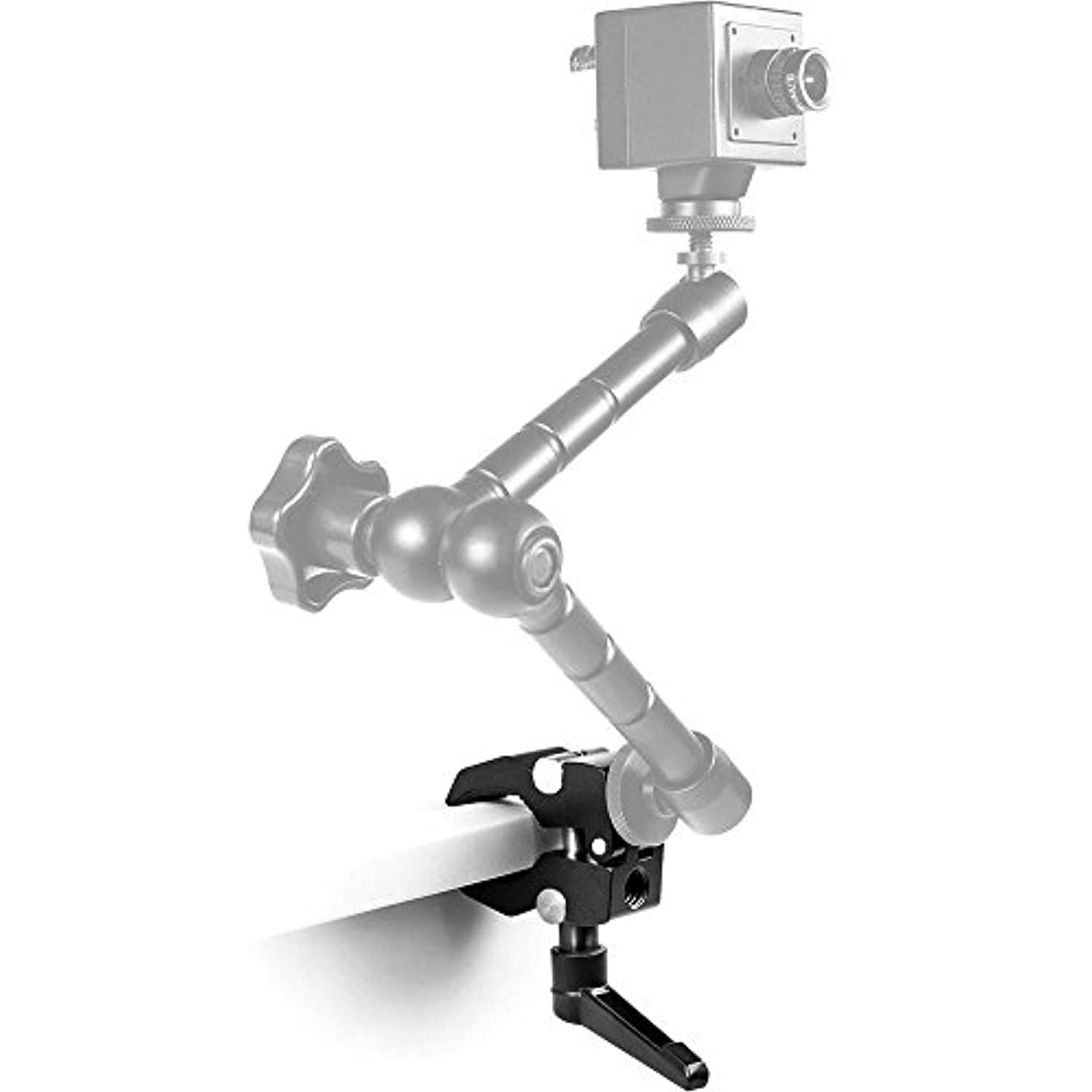 Miniature C-Clamp Mount with Female 1/4-20 & Female 3/8- Use with Cvm-7, Cvm-11,