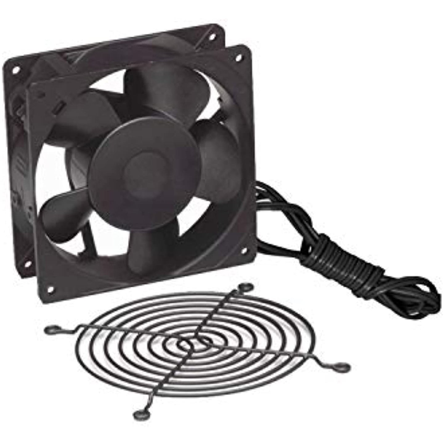 Lowell FW1-KITT Single Whisper Fan Kit, Cord without Plug for Europe