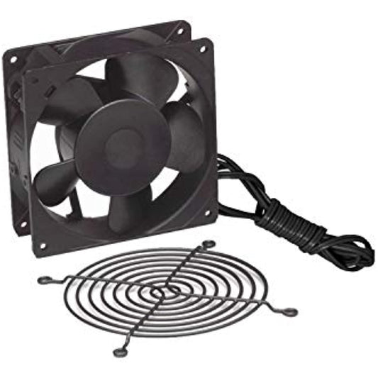 Lowell FW1-KITT Single Whisper Fan Kit, Cord without Plug for Europe