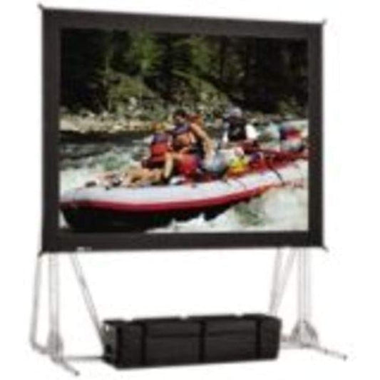 Black Portable Projection Screen Viewing Area: 7'6" H x 13' 4" W
