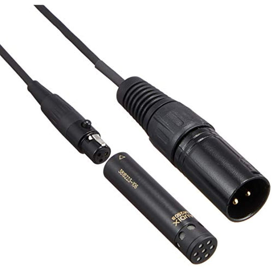 Audix M1250B Miniaturized Condenser Microphone (Cardioid, Black)