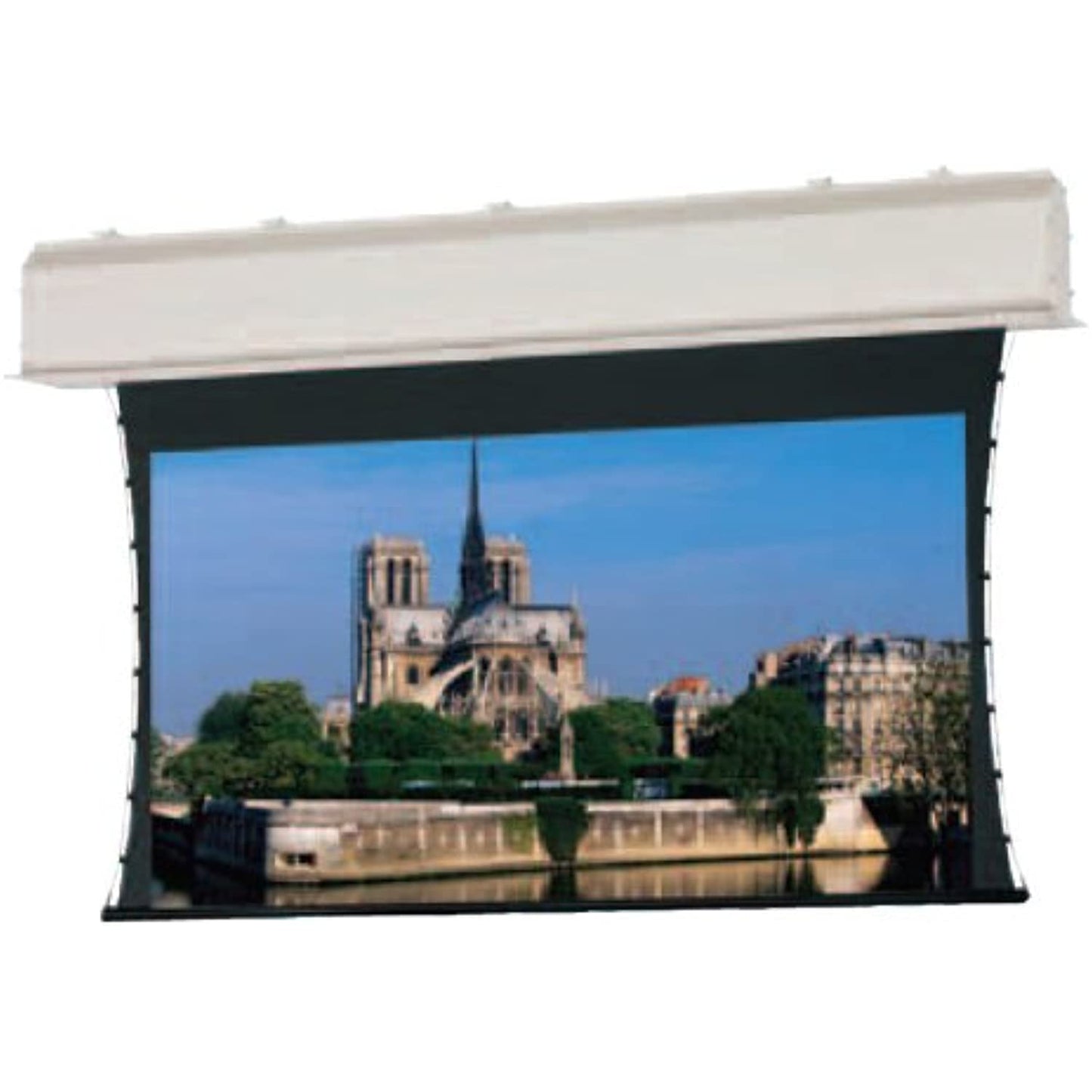 Da-Lite HC Da-Mat 270" Diagonal Tensioned Large Advantage Deluxe Electrol Video Format Projector Screen
