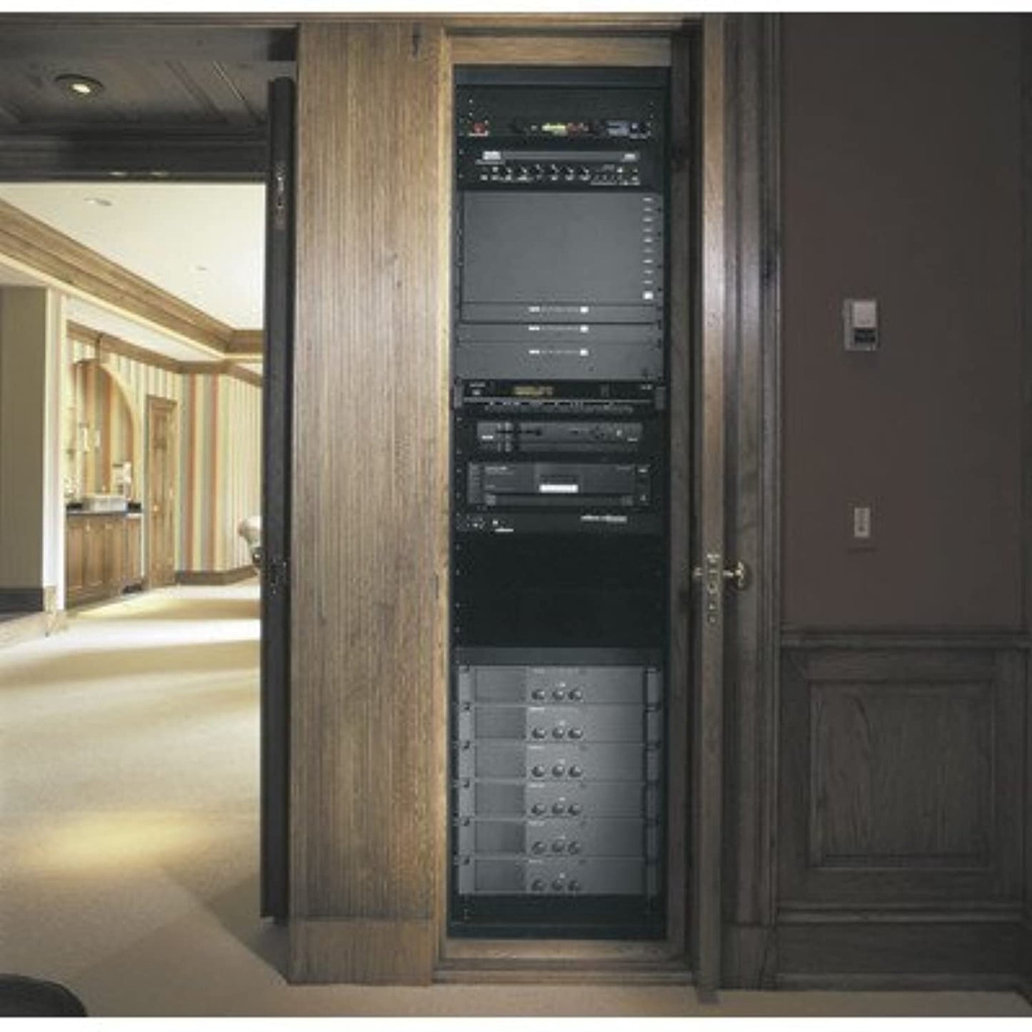 AXS in-Wall System Extension for Rackmount Model: Standard, Depth: 20", Rack Spaces: 19U Space
