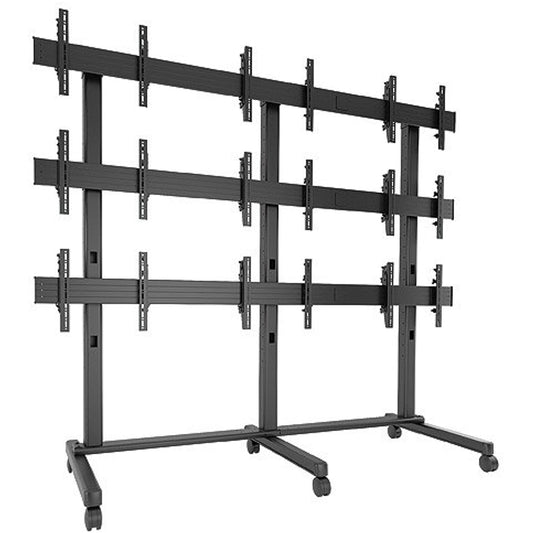 Fusion Micro-Adjustable Freestanding 9 Screen Video Wall
