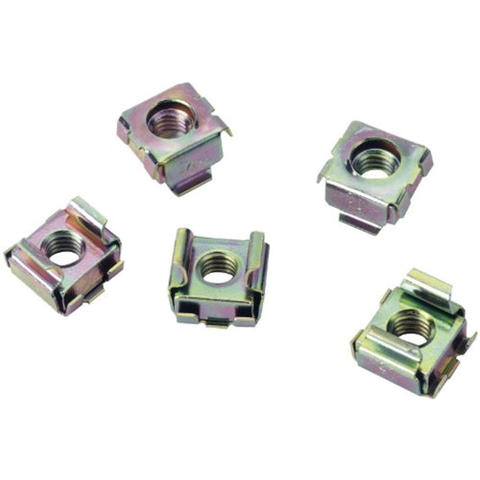 Middle Atlantic CN6MM-100 Cage Nut Fits WRK, MRK and DRK Cage Nut Style Rackrail