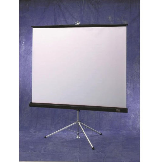 Matte White Diplomat / R Portable Screen with Black Carpeted Case - 6' diagonal NTSC Format Size: 7' diagonal