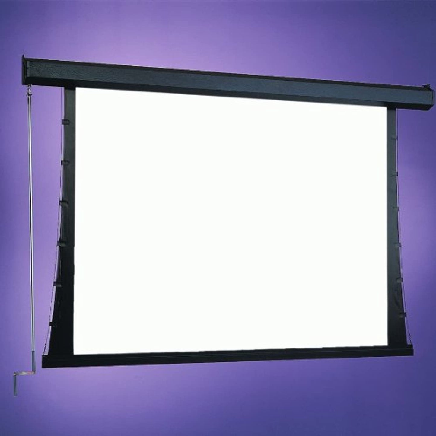 Premier HiDef Grey Manual Projection Screen Viewing Area: 50" H x 50" W
