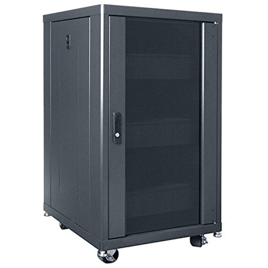 Lowell LCDR-1824, 18U Configured Design Rack
