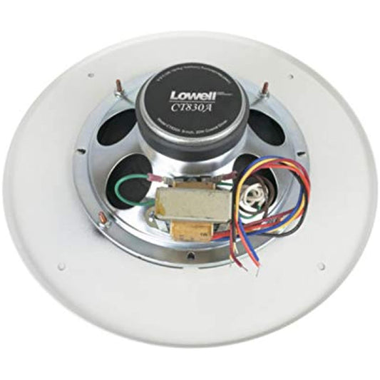 Lowell C1830-870 8-Inch Speaker Grille, Driver and Transformer Assembly