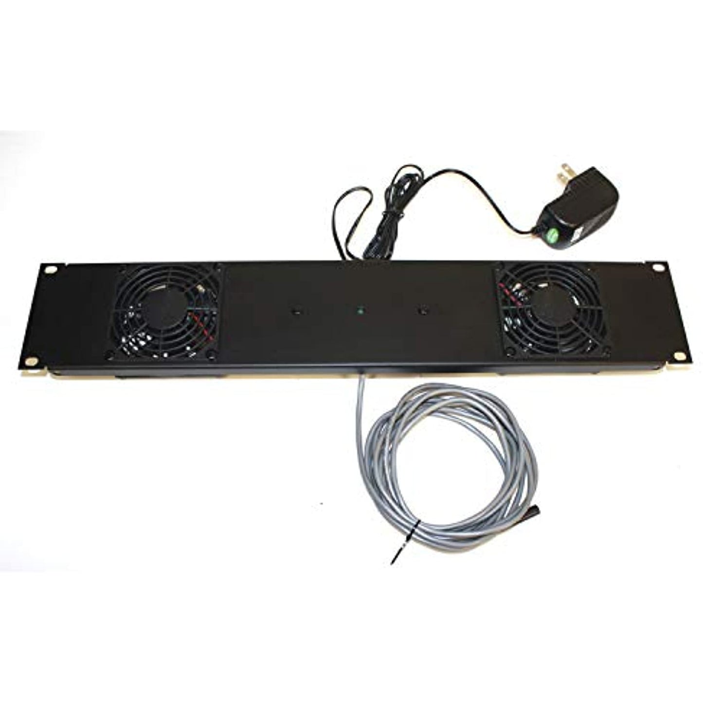 Lowell FDC2-2T Quiet Fan Panels, 2 Fans with Thermo-Probe